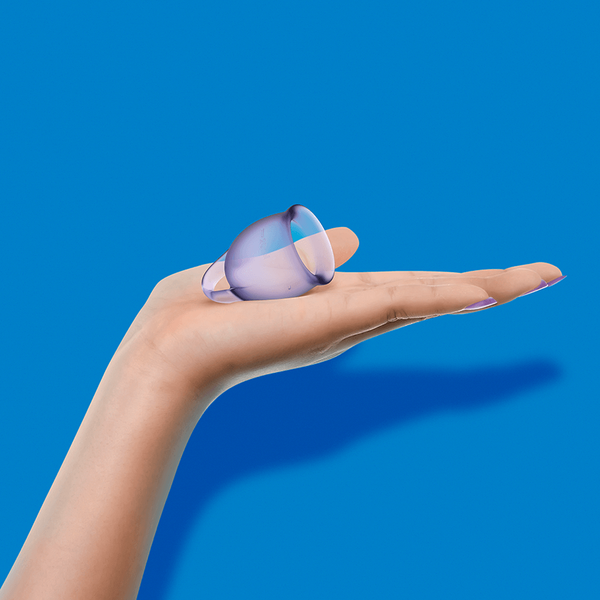 Satisfyer Feel Confident Menstrual Cup Set Lila zdjęcie 4
