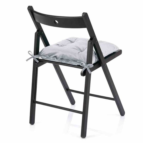 CHAIRCUSHION/AH/ALEKSA/SILVER/40X40 zdjęcie 3