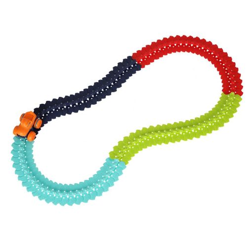 Tor samochodowy wyścigowy z samochodem 102 elementy na Arena.pl