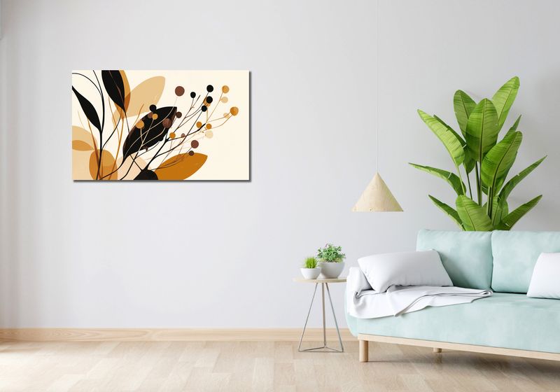 Obraz 100x60cm Jesienne Sylwety zdjęcie 2