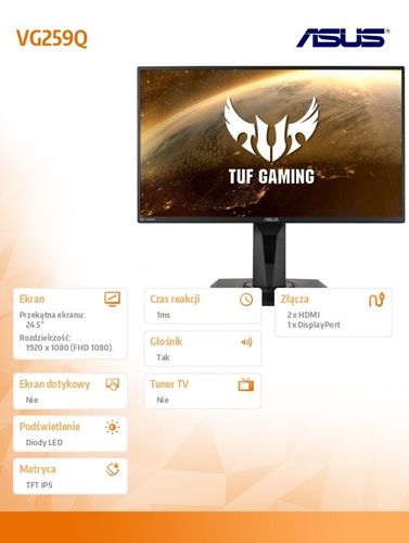 Monitor 25 VG259Q na Arena.pl