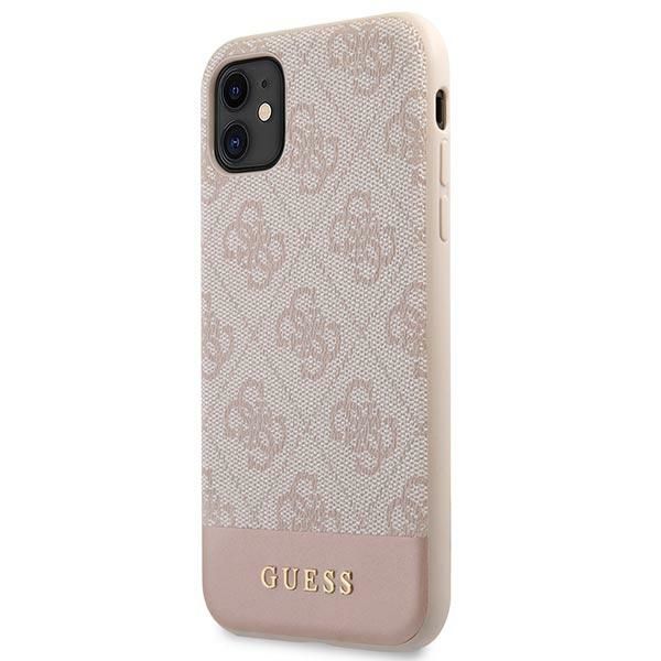 Etui Guess do iPhone 11, iPhone XR, Różowy zdjęcie 2