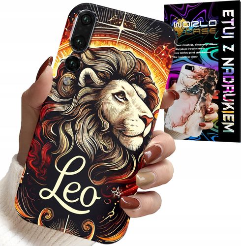 ETUI DO HUAWEI P20 PLUS - LEW, ZNAK ZODIAKU ASTRONOMIA, CASE + FOLIA na Arena.pl