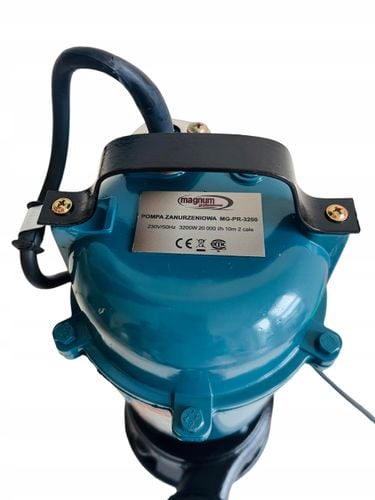 Pompa do wody BRUDNEJ 20 000 l/h SZAMBA z ROZDRABNIACZEM 3200 W WĄŻ 30m na Arena.pl