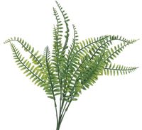 PPAPROTKA PAPROĆ SZTUCZNE KWIATY ROŚLINY BUKIET GĘSTY GAŁĄZKI LIŚCIE 34CM