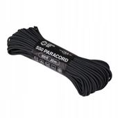 Linka ARM USA PARACORD 550 CZARNA BLACK 30m