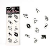 Set Of 10 Temporary Tattoos - Candy Collection