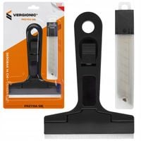 SKROBACZKA SKROBAK DO FUG SZYB USUWANIA KLEJU + WYMIENNE OSTRZA MALARSKI