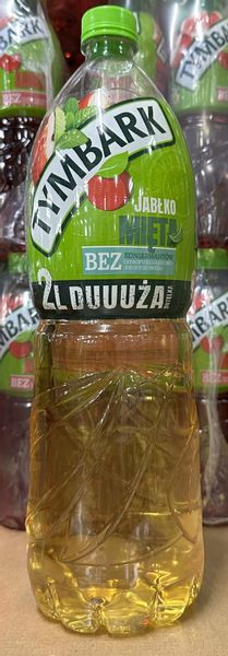 Tymbark napój jabłko-mięta 2l PET - karton zdjęcie 1