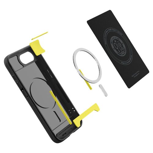 etui case na iphone 16e rugged armor magsafe - czarne na Arena.pl