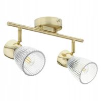 2X Lampa sufitowa BEST GOLD 2xE14