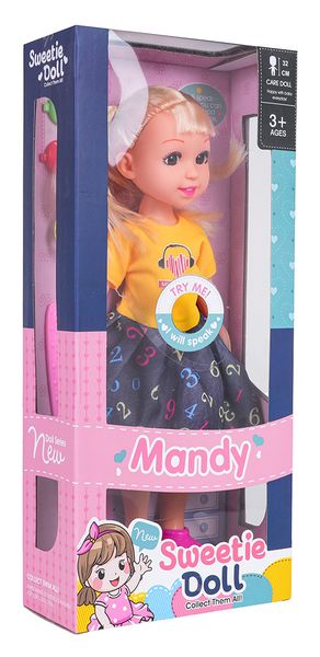 Lalka Mandy + Akcesoria zdjęcie 1