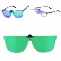 NAKŁADKI uchylne PRZECIWSŁONECZNE POLARYZACYJNE NA OKULARY KOREKCYJNE