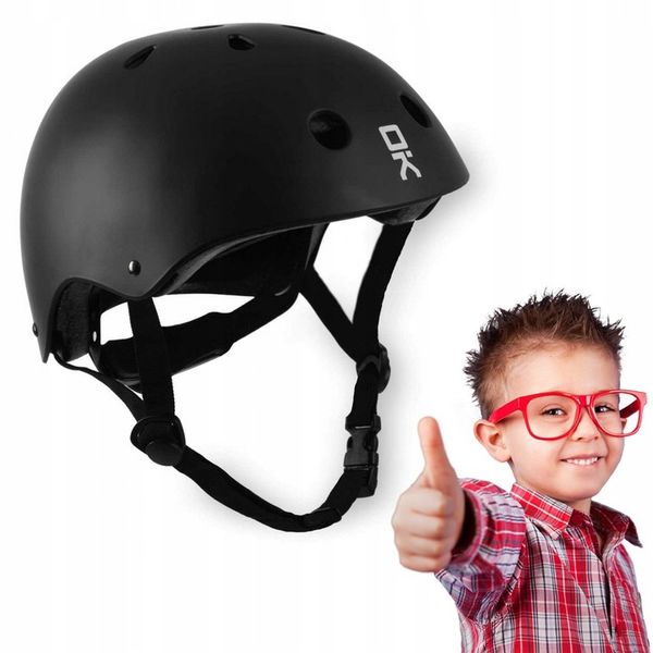 KASK OCHRONNY na ROLKI HULAJNOGĘ ROWER SOKE L zdjęcie 1