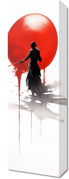Obraz 20x60cm Samotny Samuraj zdjęcie 1