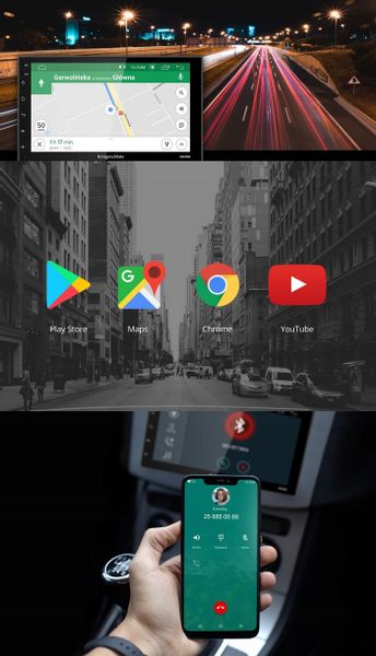 Radio Samochodowe 2 DIN Wi-Fi GPS BT USB ANDROID zdjęcie 3