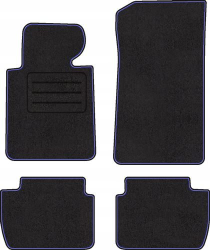 DYWANIKI DO BMW 3 E46 NIEBIESKI NA WYMIAR na Arena.pl