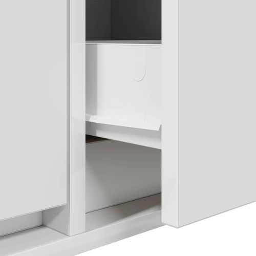 Szafka pod telewizor z szufladą Biały 100 x 31 x 25.5 cm na Arena.pl