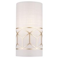 LAMPA ścienna MESSINA H223-WL-01-G Maytoni abażurowa OPRAWA kinkiet złoty beżowy