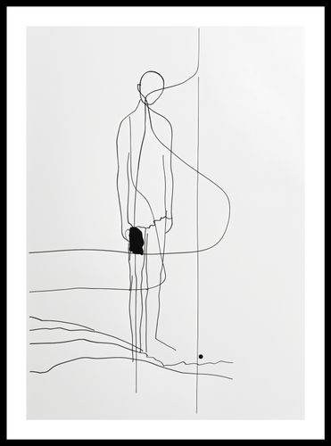 Plakat 42x59,4cm Samotna Wędrówka na Arena.pl