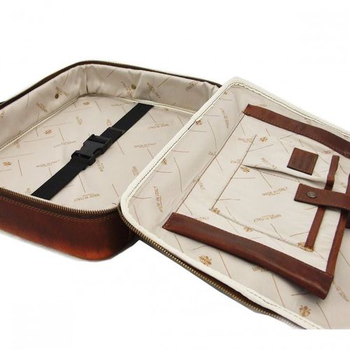 Elegancka torba na laptopa Brąz na Arena.pl