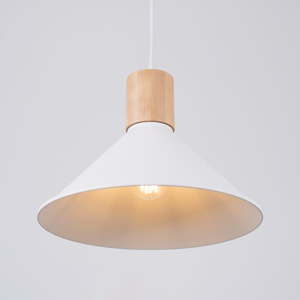 Lampa wisząca JAGA biała zdjęcie 7