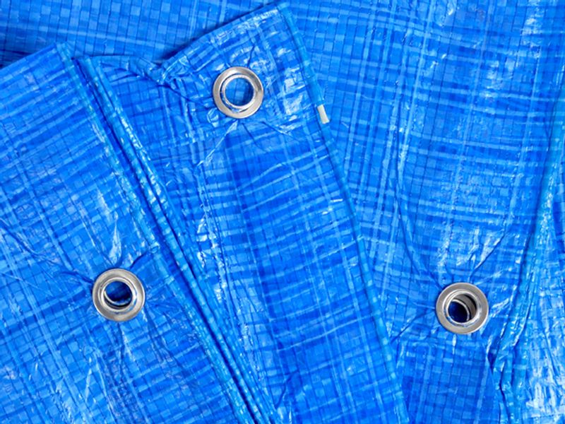 PLANDEKA UNIWERSALNA 2x3 M NIEBIESKA GEKO G01930 75 g/mkw zdjęcie 4