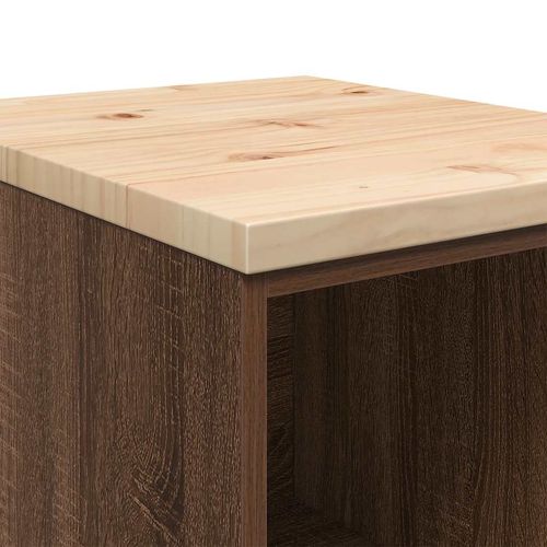 Garażowa szafka do przechowywania Brązowy dąb 40x51x85 cm na Arena.pl