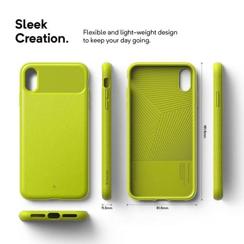 Caseology Vault Case - Etui do iPhone Xs Max (Limonkowe) na Arena.pl