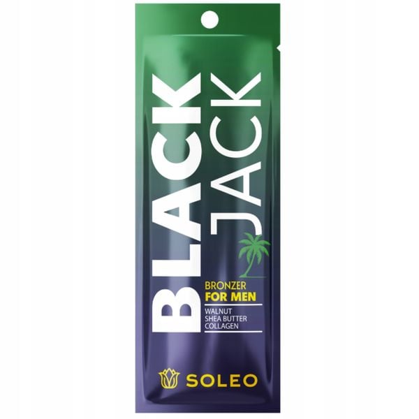 BRONZER do OPALANIA MĘSKI Soleo BLACK JACK FOR MEN Bronzer 15ml zdjęcie 1