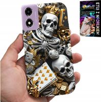 ETUI DO MOTOROLA MOTO E14 - KRÓL POKER KOŚCI AS WZORY DLA MĘŻCZYZN
