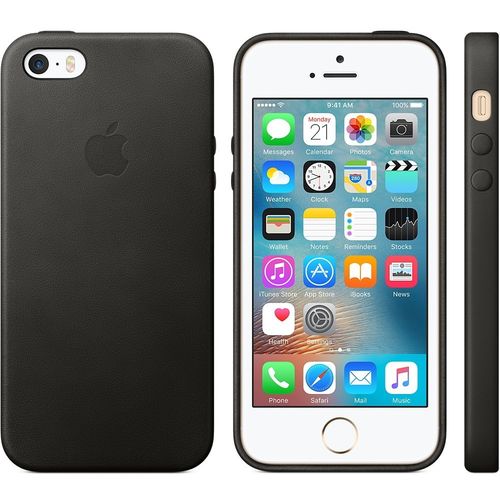 Apple iPhone SE Leather Case Black MMHH2ZM/A na Arena.pl