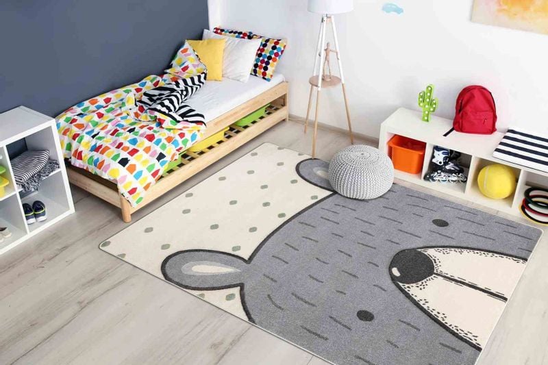 RUG/LU/TINIES/BEAR/CREAM/160x220 zdjęcie 2