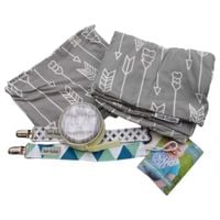 szalik chusta do karmienia niemowląt w podróży pok