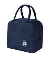 Torba termiczna izolacyjna śniadanie lunch niebieska