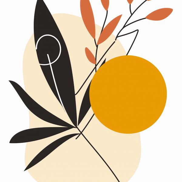 Plakat 100x100cm Jesienne Gracje zdjęcie 1