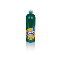ASTRA FARBY PLAKATOWE szkolne w BUTELCE 500 ml ZEILONA ciemna ASTRA farbki