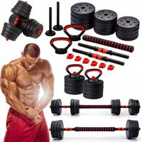 Hantle 20kg 2x10kg + kettlebell