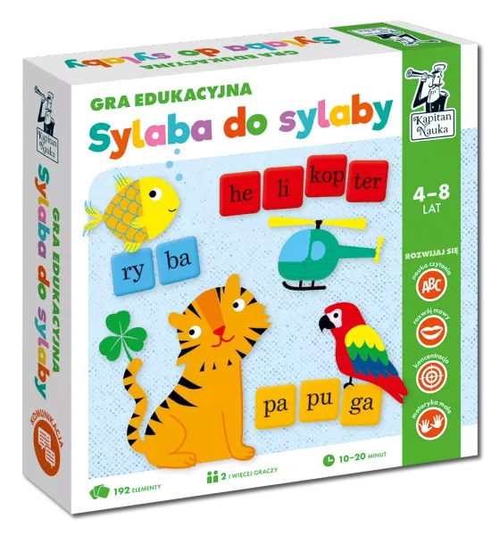 Sylaba do sylaby. Gra edukacyjna zdjęcie 1