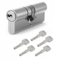 WKŁADKA DRZWIOWA ZAMEK GERDA EVO NIKIEL 40/40