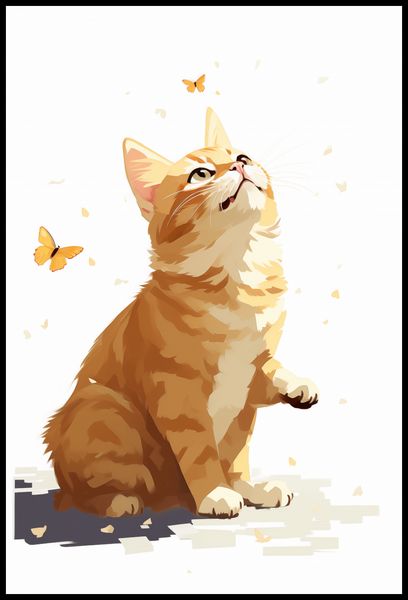 Plakat 68x101cm Motyle i Marzenia zdjęcie 2