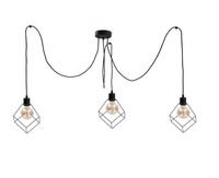 Lampa wisząca 3xE27 RUBEN BLACK