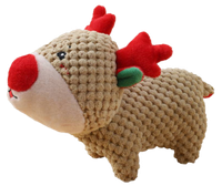 Pluszowa zabawka dla psa renifer z piszczałką 22x13x12cm UNIQ PETS