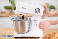 ROBOT KUCHENNY PLANETARNY MIKSER ZELMER KOMPAKTOWY STALOWA MISA 3,5L 600W