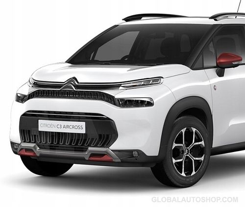 Citroen C3 Aircross - Chromowane Listwy Grill Chrom Atrapy Zderzaka Tuning na Arena.pl