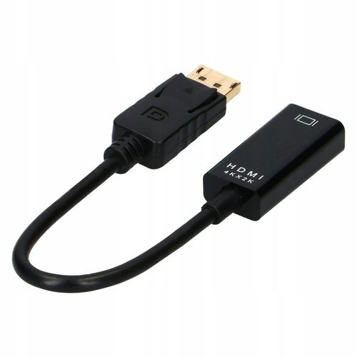 Adapter Kabel Display Port do HDMI 2.0 przejściówka do monitora DP 4K 60Hz na Arena.pl
