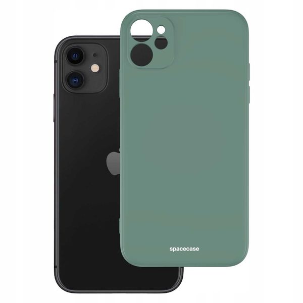Spacecase Silicone Case Iphone 11 Dark Green zdjęcie 2