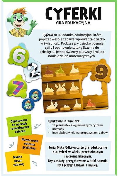 TREFL 02810 Gra Cyferki / Mały Odkrywca zdjęcie 1