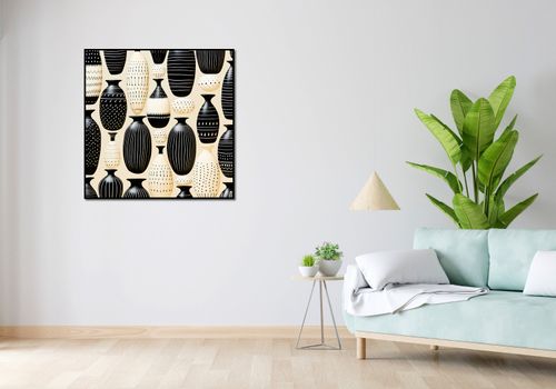 Plakat 90x90cm Monochromatyczna Harmonia na Arena.pl
