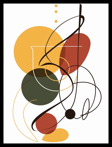 Plakat 30x40cm Taniec Form i Barw zdjęcie 2